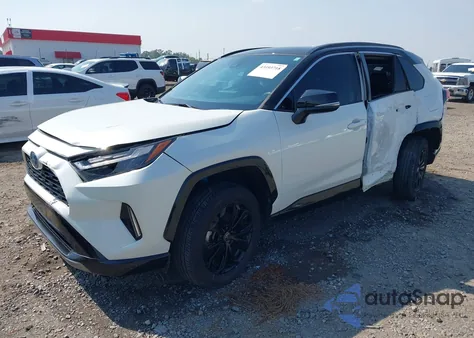 2022 Toyota Rav4 Hybrid Xse from USA, damaged, VIN 2T3E6RFV4NW031007